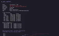 buzz showing a goal's details, forecast, and progress chart, with demo data