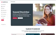 AudioVerse home page